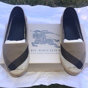 Burberry Espadrilles 100% Auth from Nordstrom’s